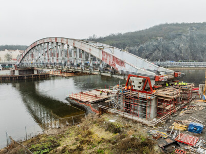 Rekonstrukce mostu Edvarda Beneše v Ústí nad Labem