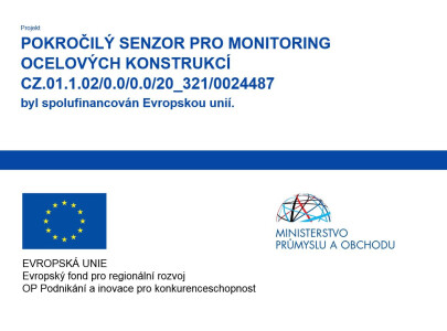 Pokročilý senzor pro monitoring ocelových konstrukcí