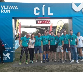 Tým EXCON běžel již po druhé VLTAVA RUN 