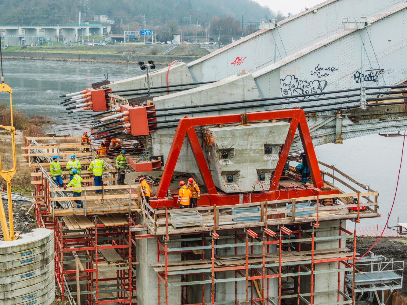 Rekonstrukce mostu Edvarda Beneše v Ústí nad Labem