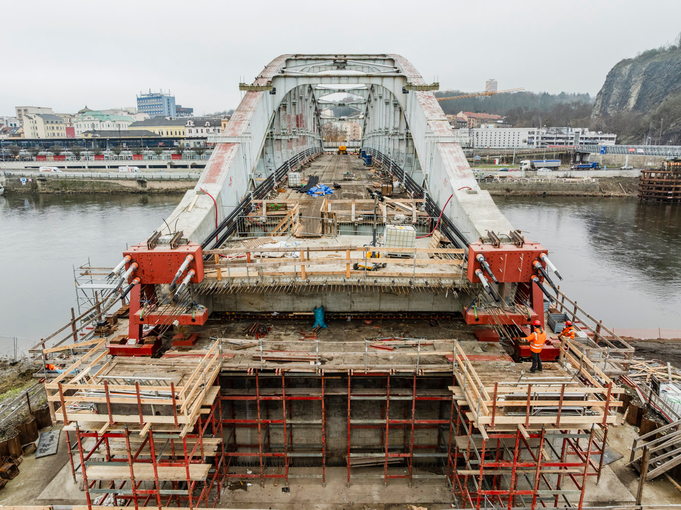 Rekonstrukce mostu Edvarda Beneše v Ústí nad Labem