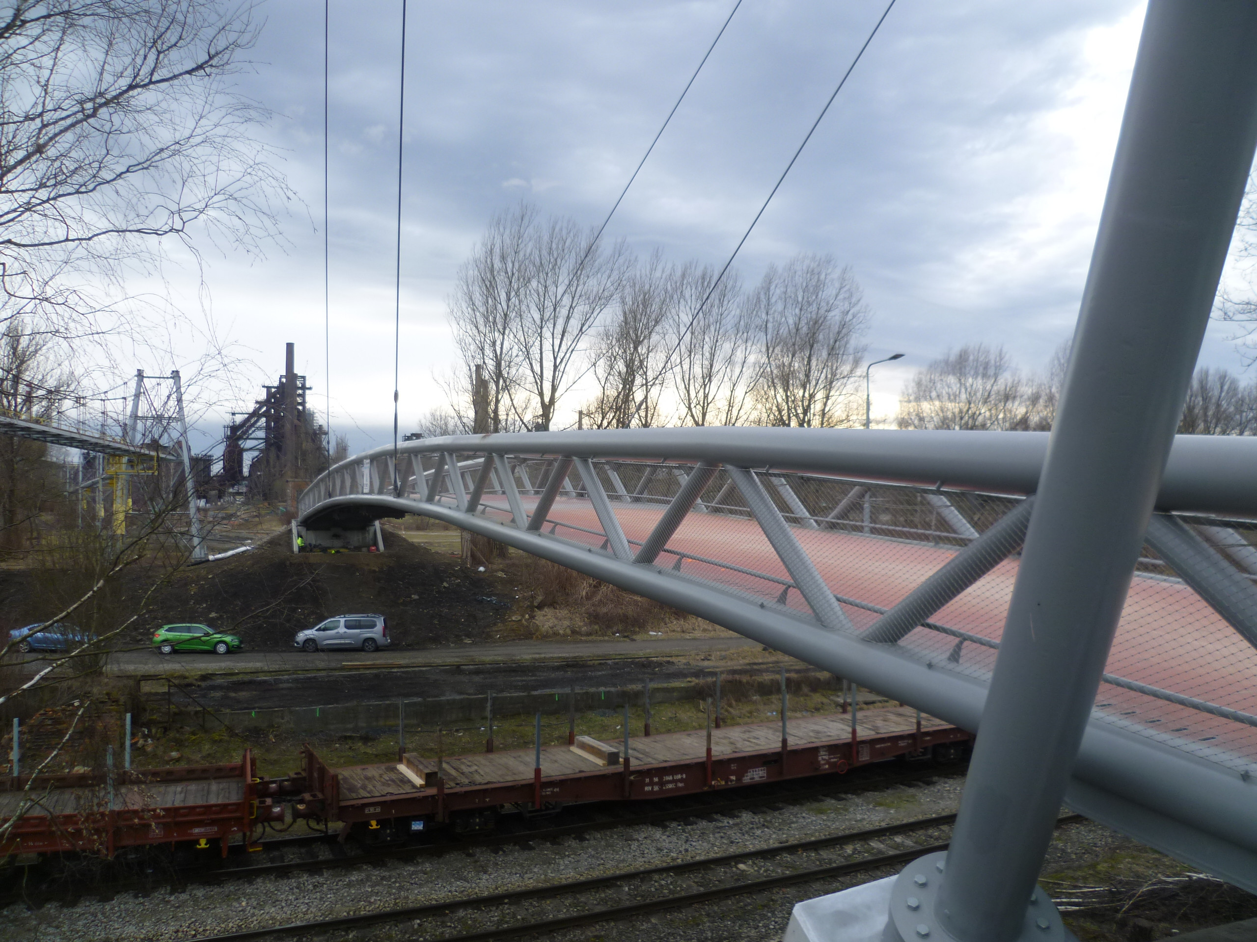 Footbridge in Ostrava – Vítkovice