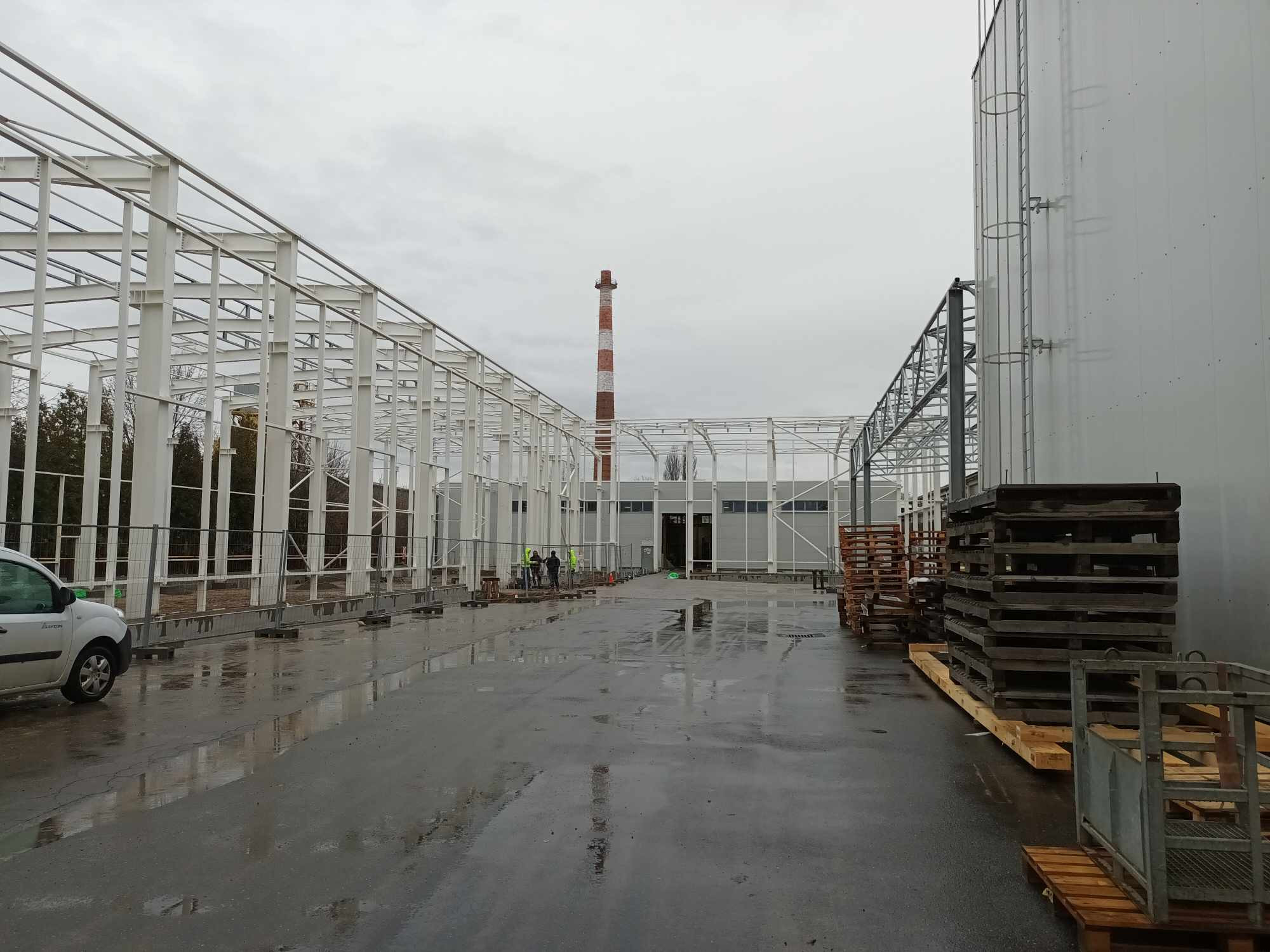 Novostavba montážní a kompletační haly Mashinenfabrik Niehoff, Nymburk