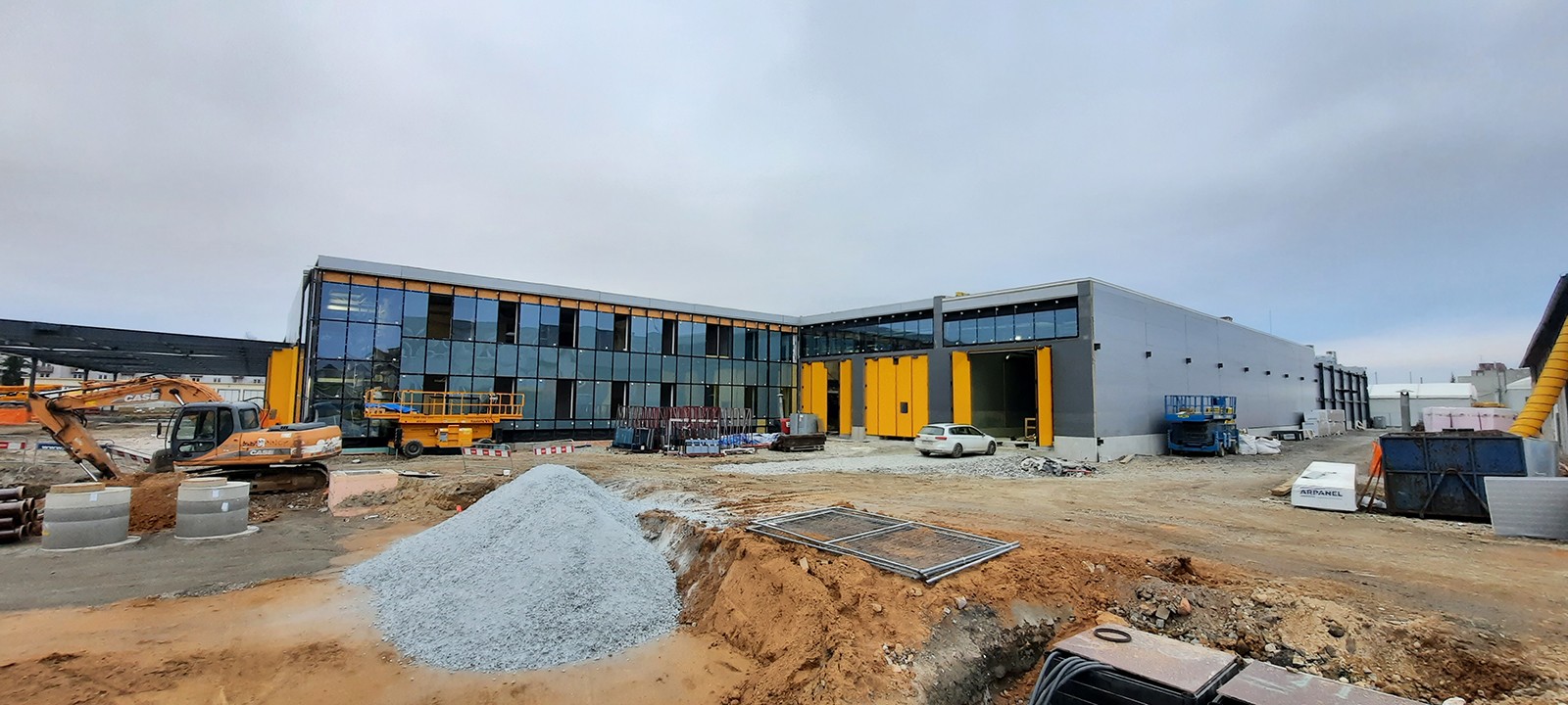 Reconstruction of the Slovany Plzeň Depot, Slovanská alej 35