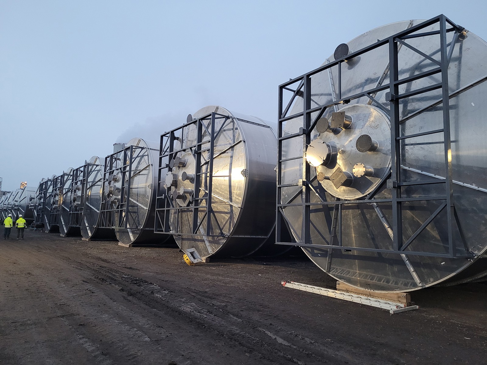 POLYPROPYLENE STORAGE SILOS EXTENSION