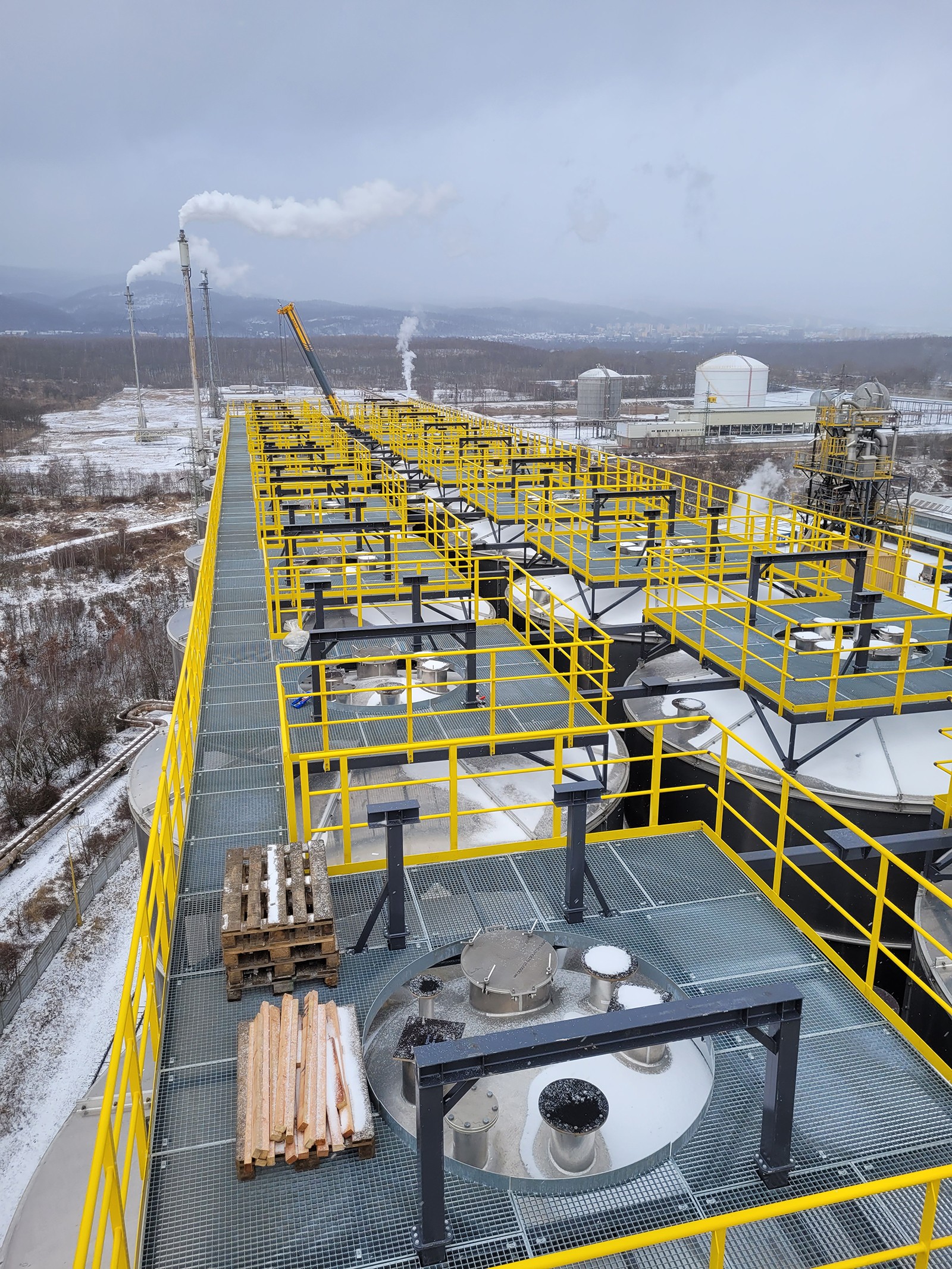 POLYPROPYLENE STORAGE SILOS EXTENSION