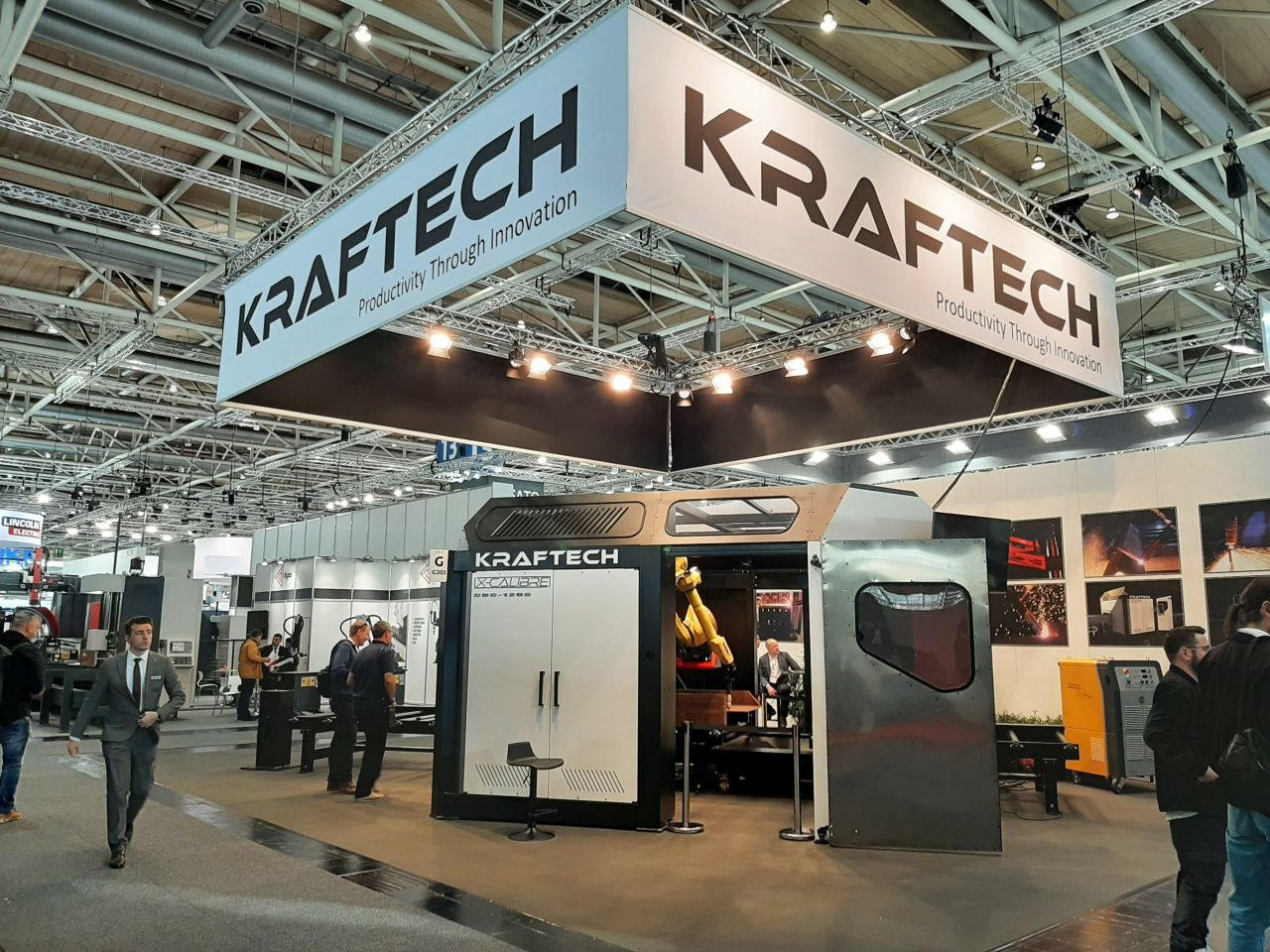 Ocelové boxy pro plasmového řezacího robota KRAFTECH