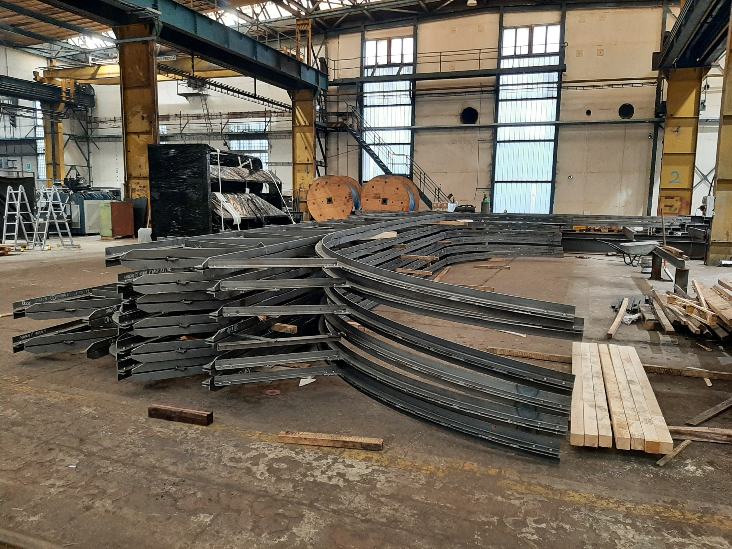 Rekonstrukce Průmyslového paláce a naše výroba v Teplicích