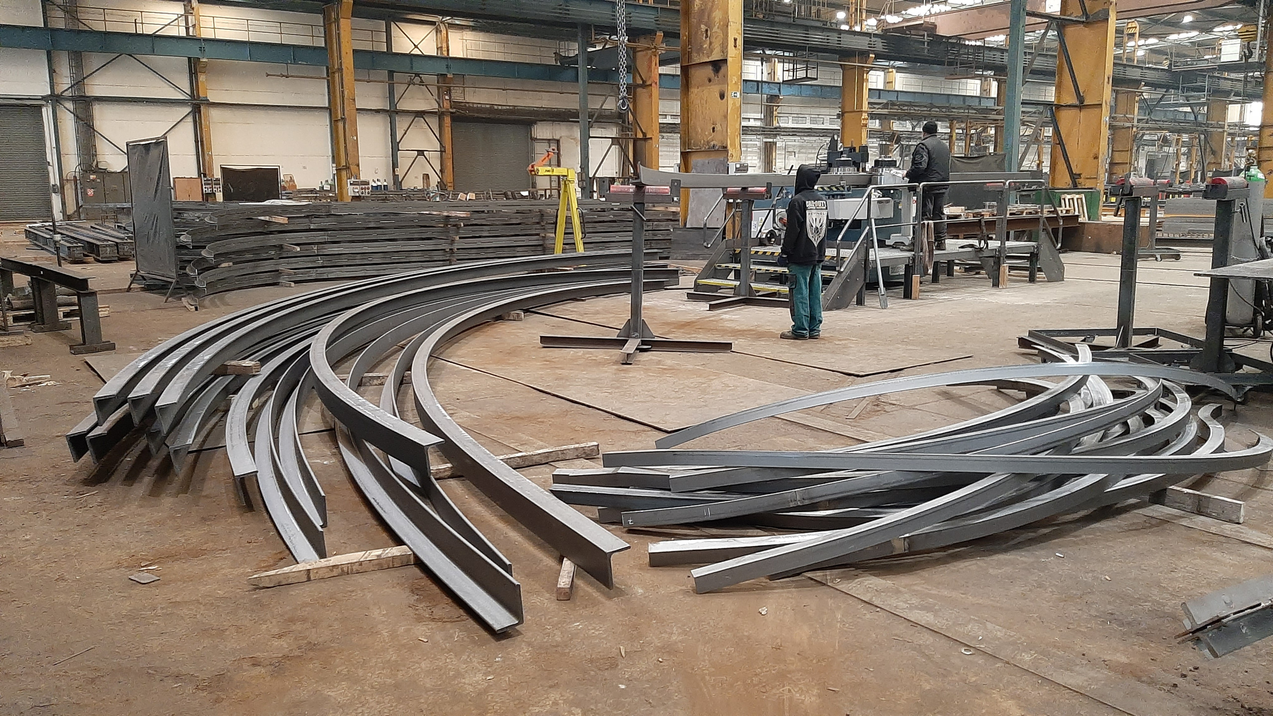 Na hydraulické zakružovačce PBH180 jsme už zakroužili kilometry profilů