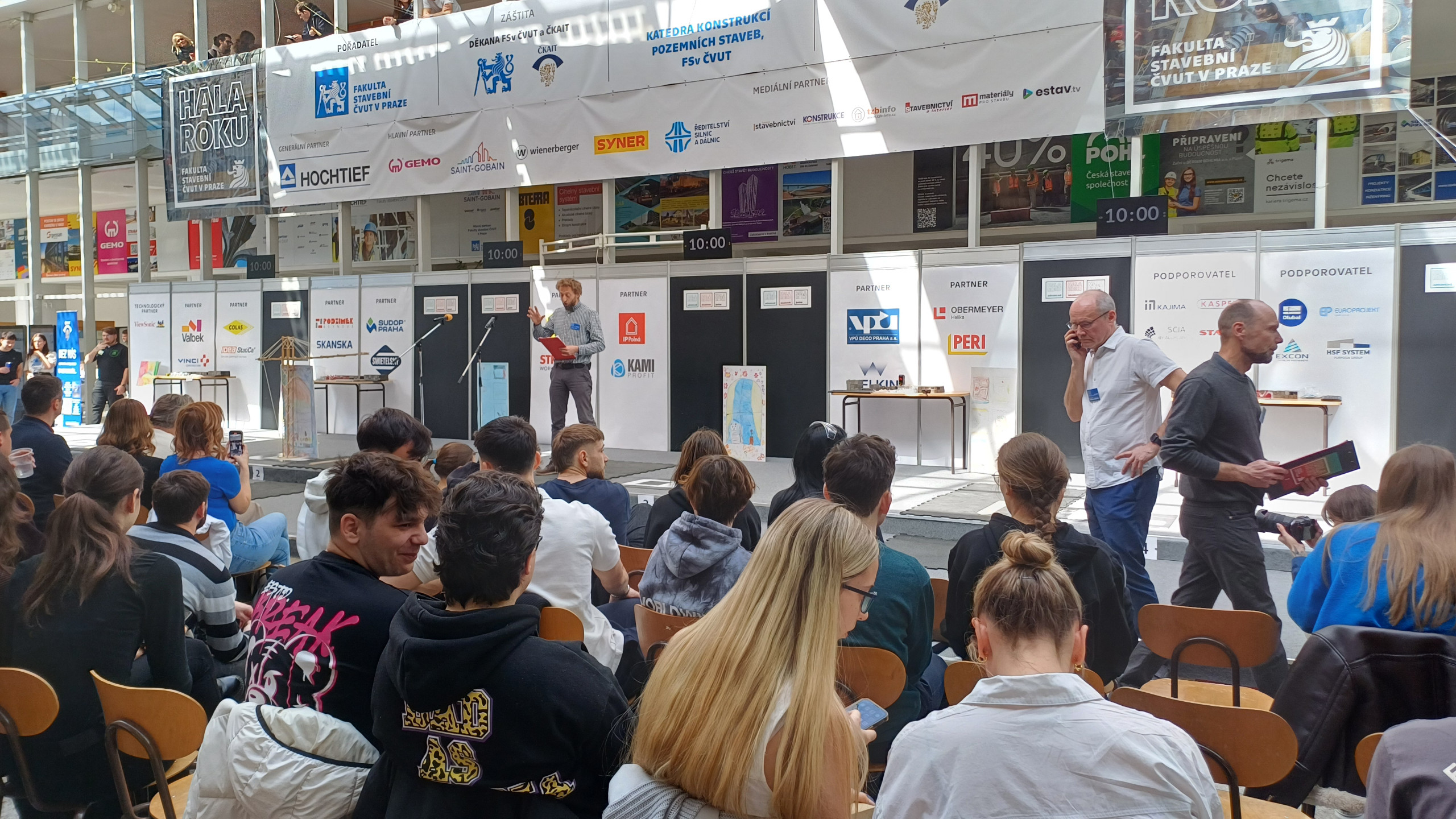 EXCON jedním z podporovatelů studentské soutěže Hala roku 2025