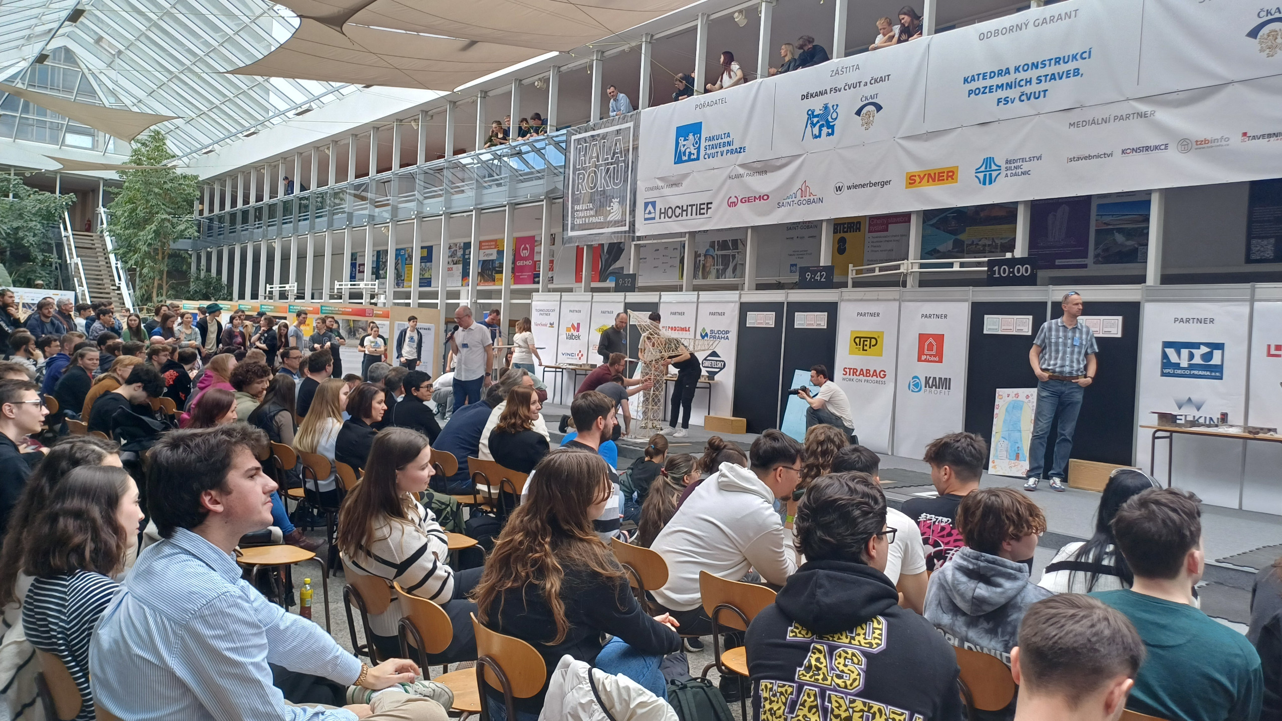EXCON jedním z podporovatelů studentské soutěže Hala roku 2025
