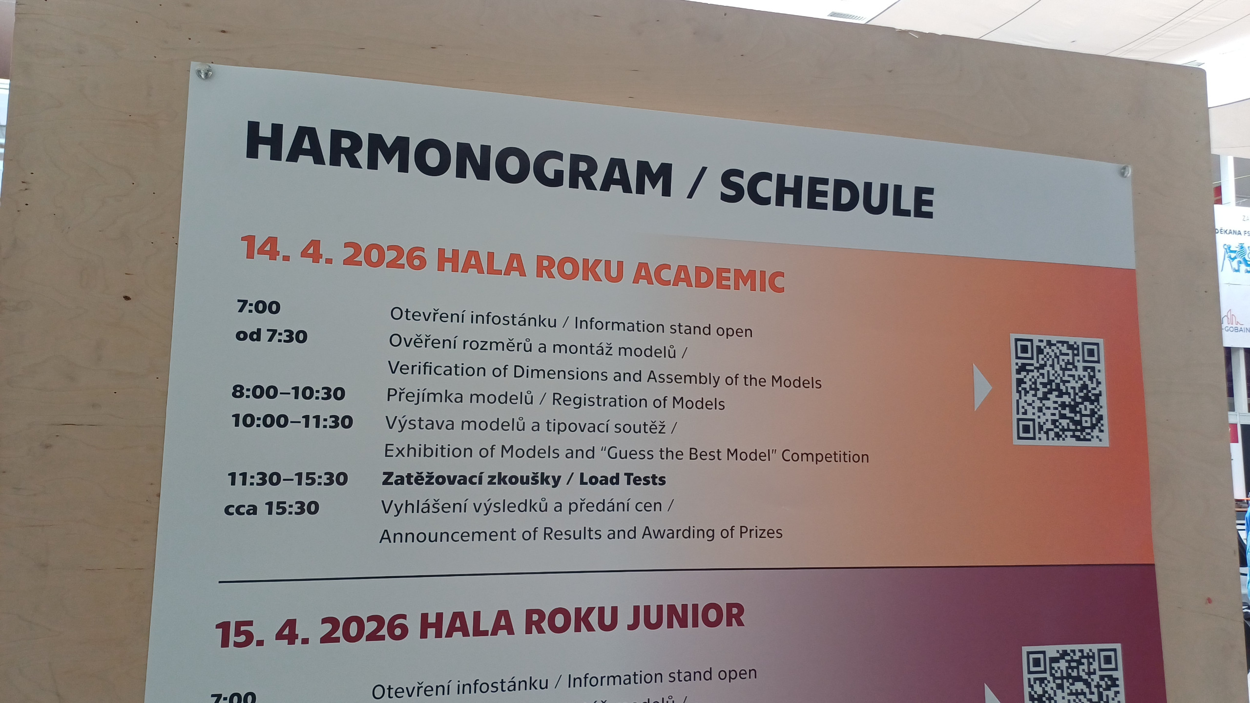 EXCON podpořil studentskou soutěž Hala roku 2026