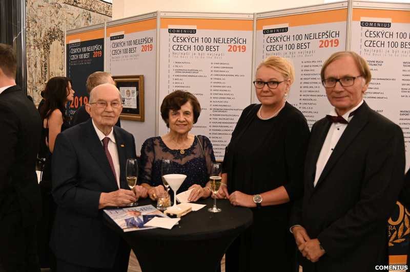 Společnost EXCON získala ocenění Českých 100 nejlepších 2019
