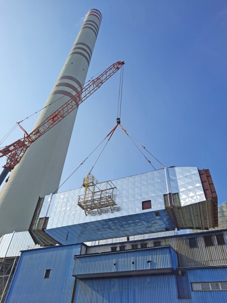 Napsali o nás: Oprava části odsíření Elektrárny Dětmarovice
