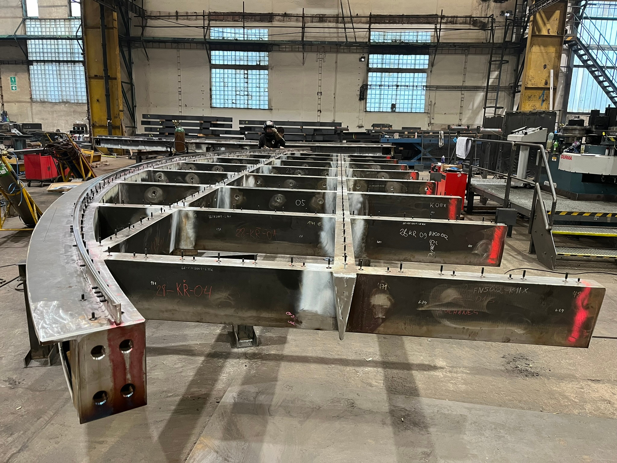 Stuttgart 21 Hauptbahnhof – Manufacturing of Steel Structure