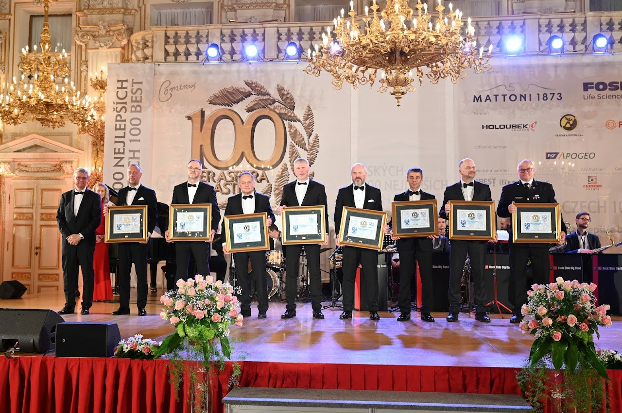 EXCON patří mezi Českých 100 nejlepších 2022 v kategorii Stavebnictví a doprava