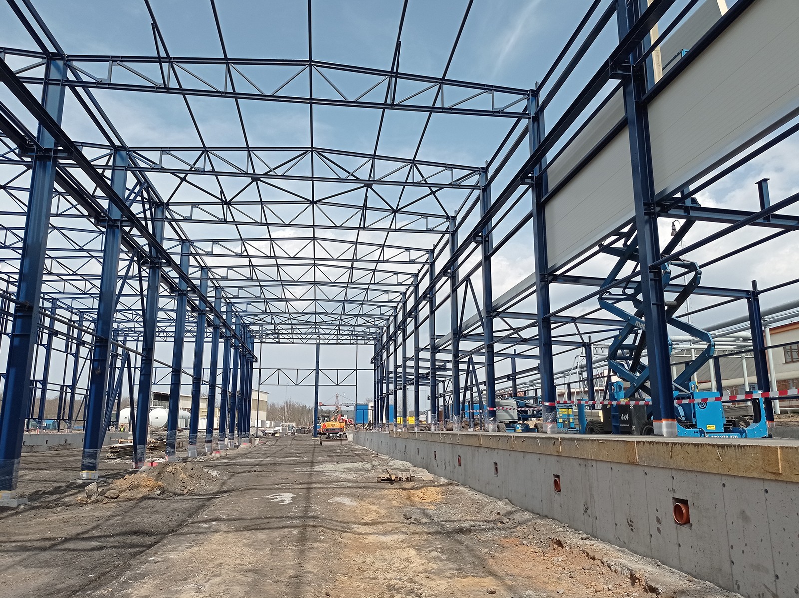 MAINTENANCE HALL FOR COMPLETE SETS, PLZEŇ OPERATING UNIT