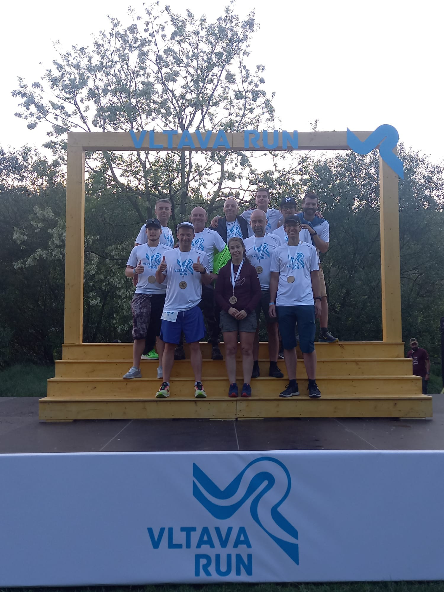 Ve štafetovém závodu VLTAVA RUN 2024 jsme měli EXCON tým