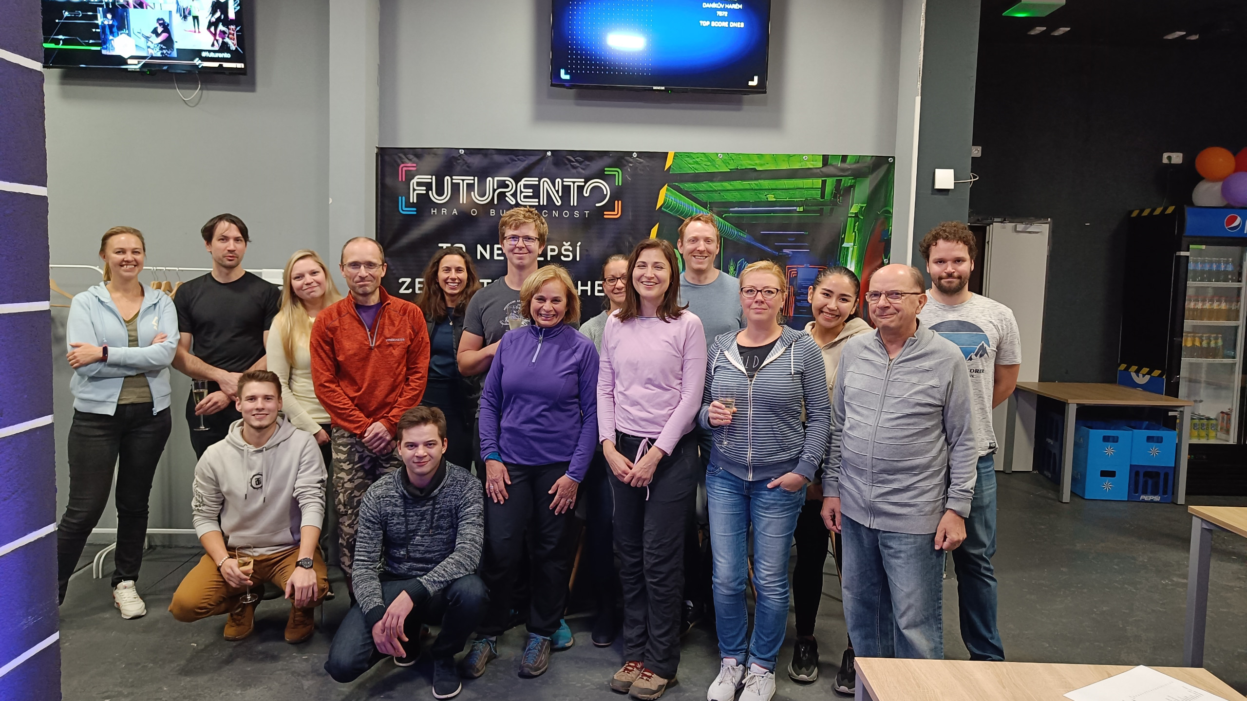 TÝM PROJEKTANTŮ ZAVÍTAL DO NEVŠEDNÍHO ZÁBAVNÉHO PARKU FUTURENTO V PRAZE 9
