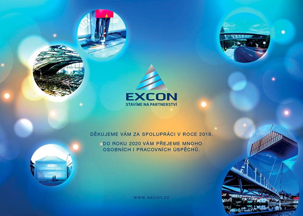 TÝM EXCON PŘEJE: Veselé Vánoce, šťastný a úspěšný rok 2020!