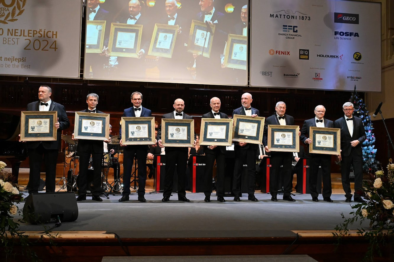 I v letošním roce EXCON patří mezi Českých 100 nejlepších 2024 v kategorii Stavebnictví a doprava