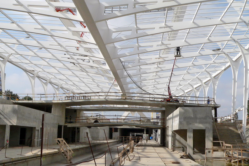 Střížkov underground Station