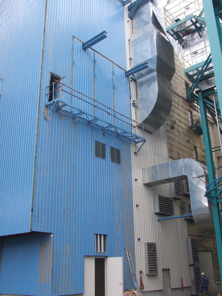 Tábor Heating Plant – Cladding