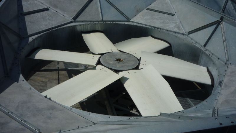ZKP at KS01 Velké Kapušany - erection of the gas cooler