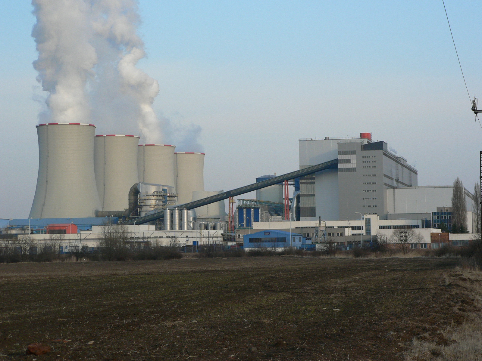 Envelope for Main Production Unit at Tušimice II Power Plant