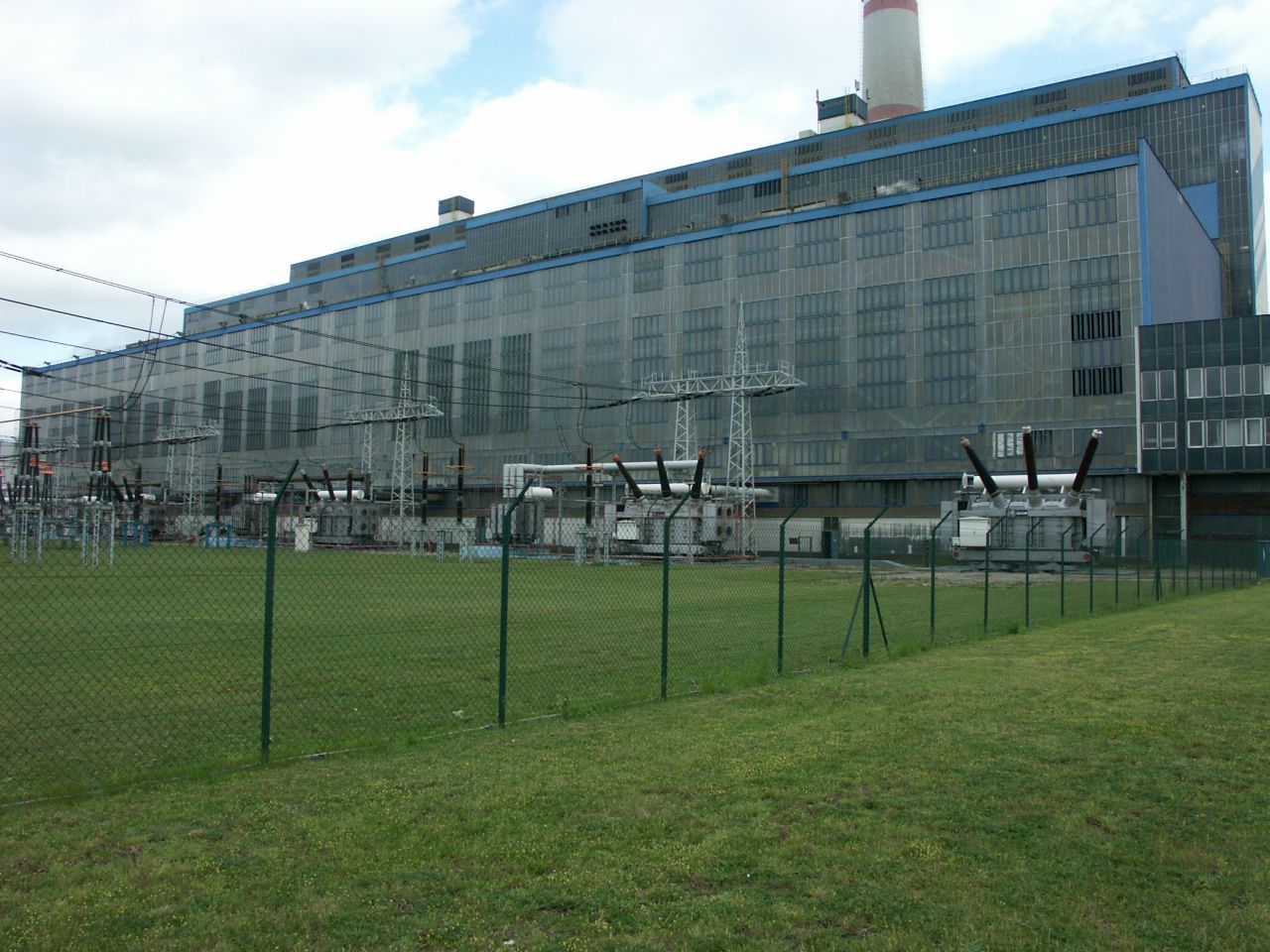 Envelope for Main Production Unit at Tušimice II Power Plant