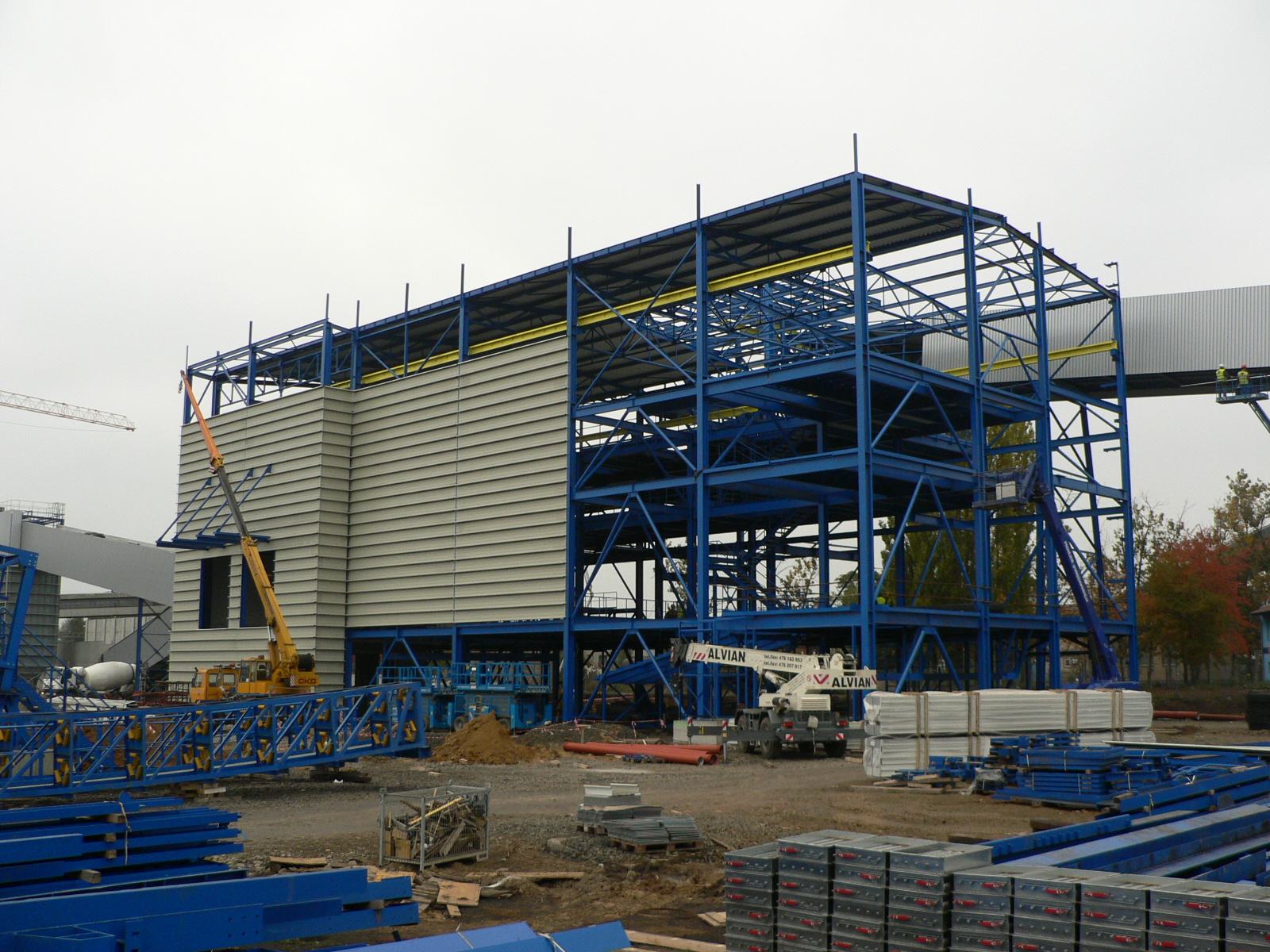 New 660 MWe Power Source in Ledvice Power Plant OB01 – Coal Handling, work A
