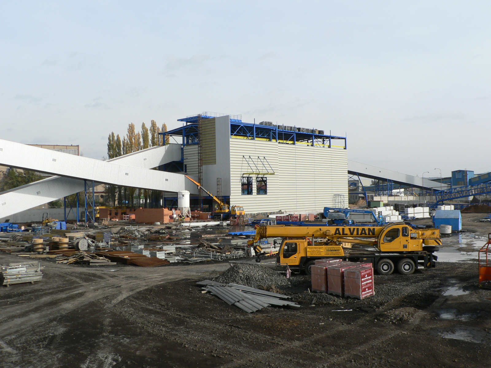 New 660 MWe Power Source in Ledvice Power Plant OB01 – Coal Handling, work A