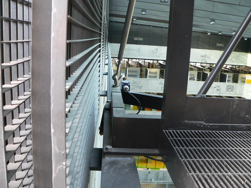 Replacement of Service Bridge in the National Technical Library