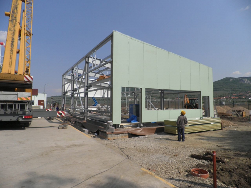 Technological halls for RWE - Dolní Dunajovice