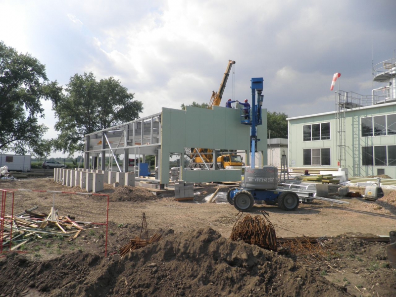 Technological halls for RWE - Dolní Dunajovice