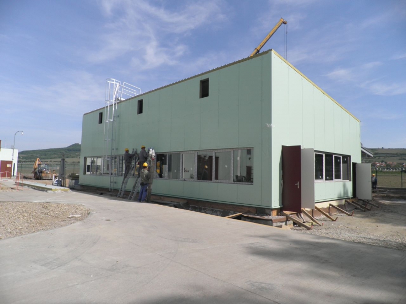 Technological halls for RWE - Dolní Dunajovice