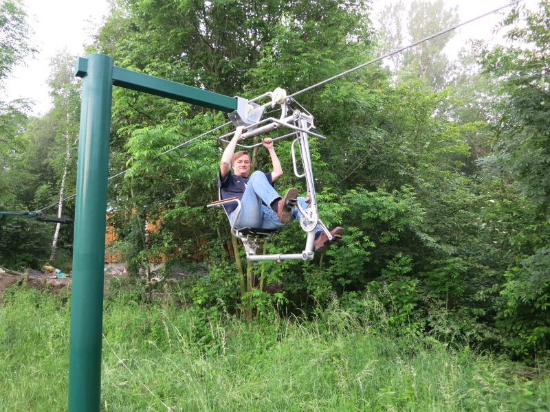 Dinobike Vyškov - bike lift in DinoPark