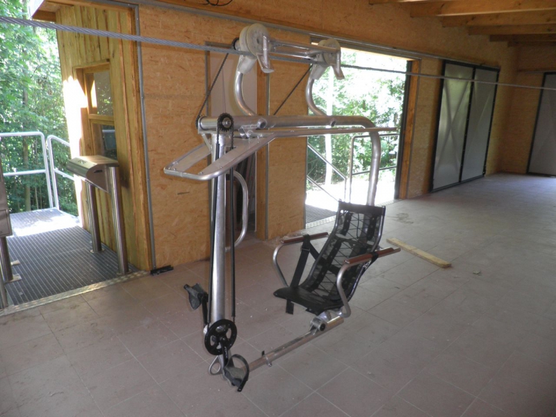 Dinobike Vyškov - bike lift in DinoPark