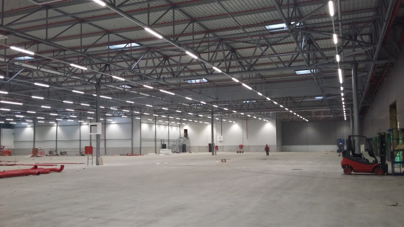 Extension of central warehouse bottler Pilsner Urquell in Pilsen