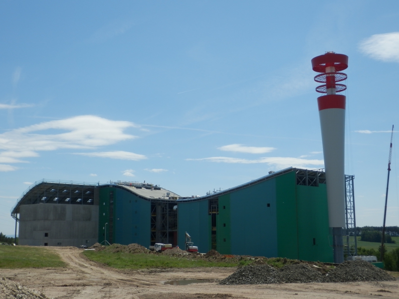 PLANT ON ENERGY USE waste dump Chotíkov