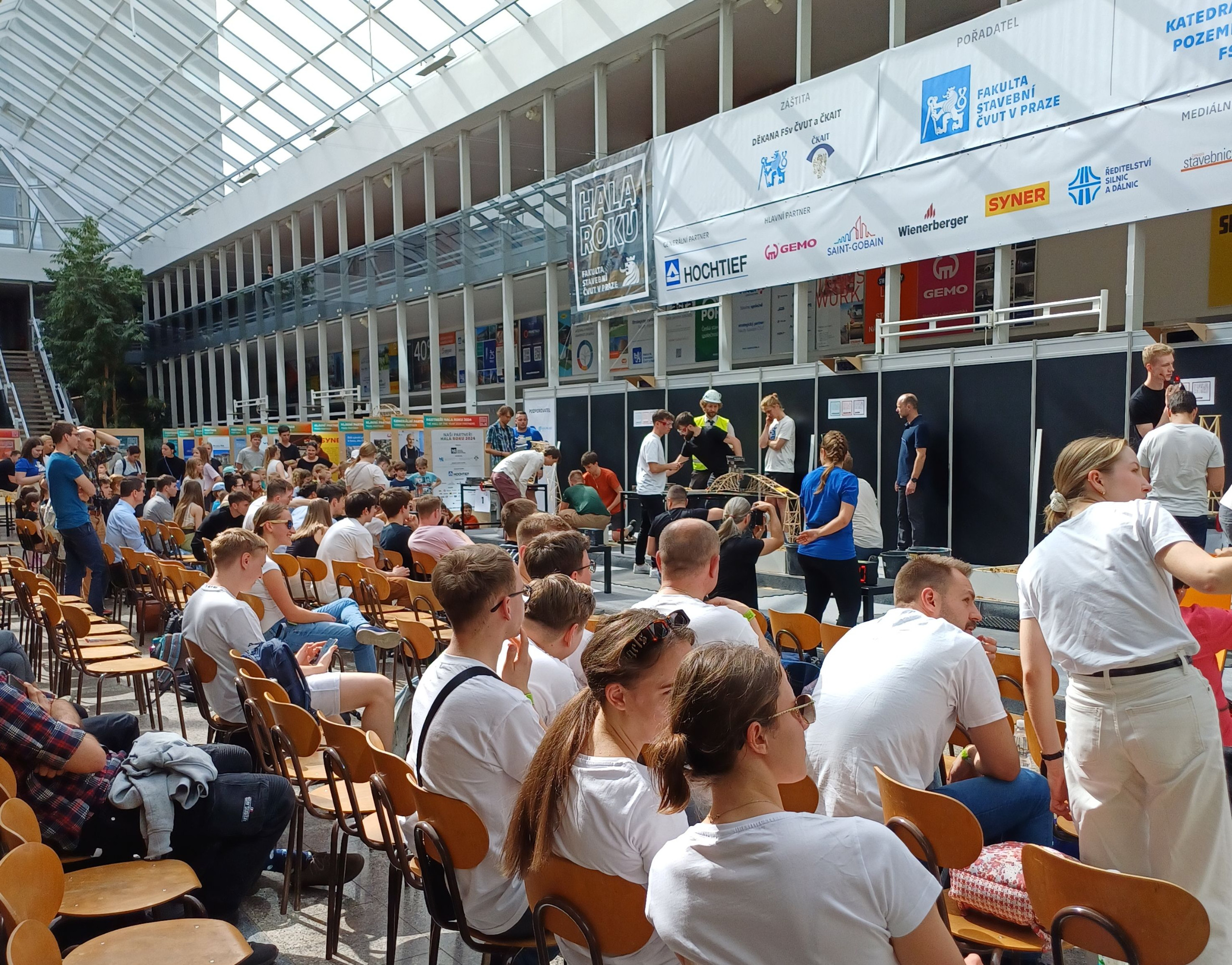 EXCON podporovatelem studentské soutěže Hala roku 2024
