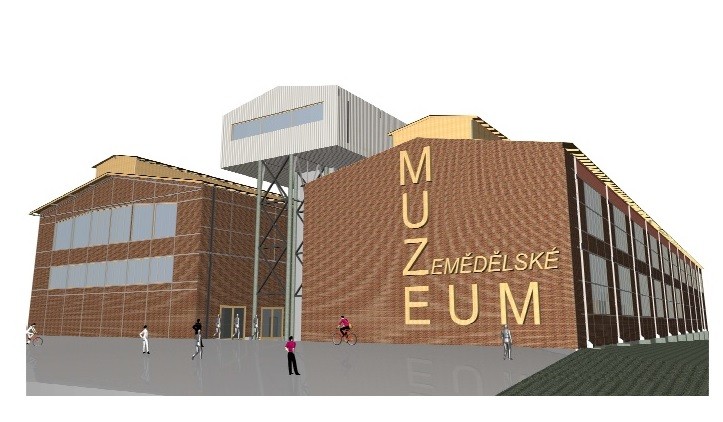 EXCON řešil projekt ocelové konstrukce zemědělského muzea v Ostravě